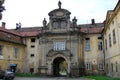 Sisters Premonstratensians Convent, 1697 Baroque Gatehouse of the Cloister, Doksany, Czechia