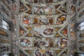 The Sistine Chapel. Former house church in the Vatican. Frescoes. The calling of Moses. Circumcision of the son of Moses. Crossing