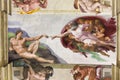 Sistine Chapel. Vatican, Italy. Royalty Free Stock Photo