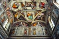 Sistine Chapel of Vatican museum Royalty Free Stock Photo