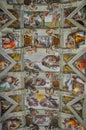 Sistine Chapel in Vatican museum Royalty Free Stock Photo