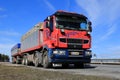 Sisu R500 Long Haulage Truck at Spring