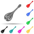 Sitar icon. Detailed icon of musical instrument icon. Premium quality graphic design. One of the collection icon for websites, web Royalty Free Stock Photo
