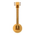 Sitar indian music instrument