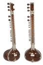 Sitar, a string instrument from India Royalty Free Stock Photo