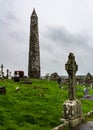 Ardmore Round Tower in Waterford County, Ireland Royalty Free Stock Photo