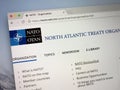 Site of The North Atlantic Treaty Organization - NATO