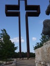 Site seeing.. Kerrville open cross & corpus Royalty Free Stock Photo