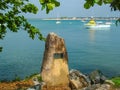 Site where Captain Cook landed in 1770 to repair his ship HMB Endeavour after it struck the Great Barrier Reef.