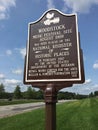 Site of the Woodstock concert in 1969 Royalty Free Stock Photo