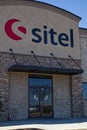 Sitel building sign entrance