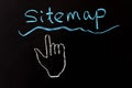 Sitemap Royalty Free Stock Photo