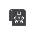 Sitemap vector icon