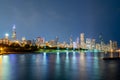 The sites of Chicago, Illinois