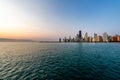 The sites of Chicago, Illinois Royalty Free Stock Photo