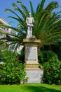 Statue of El Greco, name Domenikos Theotokopoulos, 1541-1614. Royalty Free Stock Photo