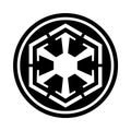 Sith empire symbol icon Royalty Free Stock Photo