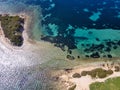 Sithonia coastline near Kastri Beach, Chalkidiki, Greece