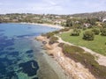 Sithonia coastline near Kastri Beach, Chalkidiki, Greece