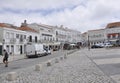 Nazare, 20th July: Sitio da Nazare Square view from Nazare Resort in Portugal