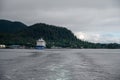 Celebrity Eclipse while docked at Sitka, Alaska Royalty Free Stock Photo