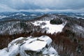 Sitno mountain durig winter