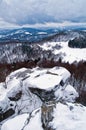 Sitno mountain durig winter