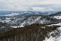 Sitno mountain durig winter