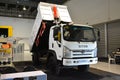 Sitom dumptruck at Manila commercial vehicle show in Pasay, Philippines