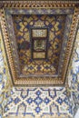 Sitorai-Mohi-Khosa Palace. Country residence of the Emir of Bukhara, built in the late XIX-early XX century. Ceiling in the guest