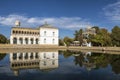 Sitorai-Mohi-Khosa Palace. Country residence of the Emir of Bukhara, built in the late XIX-early XX century. Currently, it houses