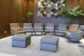 Sitting area in the lobby of The View Hotel Royalty Free Stock Photo