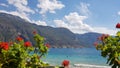 Sitting at the beach at Blue Lagoon Oludeniz Turkey Royalty Free Stock Photo