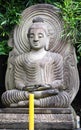 Sitting budda statue Royalty Free Stock Photo