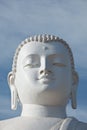 Sitting Buddha image face Royalty Free Stock Photo