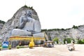 Sitting Buddha at Wat Khao Tham Thiam