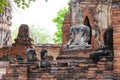 Sitting Budha in Wat Mahathat