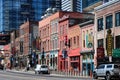 Honky Tonk Highway, Broadway Historic District, Nashville Tennessee Royalty Free Stock Photo