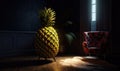 Sitting pretty: Ananas armchair adds a playful touch to any space