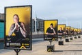 City dressing promoting the Invictus games in The Hague city center