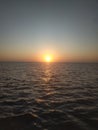 Situasion Beatifull sunset at sea