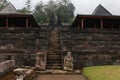 Situation at Cetho Temple Karanganyar, Central Java, Indonesia Royalty Free Stock Photo
