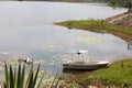 The situation in the Greneng Tunjungan Reservoir Blora, Central Java, Indonesia