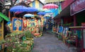 Situation of rainbow village, Semarang-Indonesia