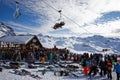 Situed on a slope in Val Thorens, La Folie Douce wanted to combine itÃ¢â¬â¢s two specialities : gastronomy and music