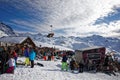 Situed on a slope in Val Thorens, La Folie Douce wanted to combine itÃ¢â¬â¢s two specialities : gastronomy and music