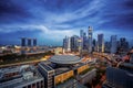 Sityscape of Singapore city Royalty Free Stock Photo