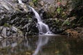 a Siu Chik Sha waterfall at Lohas Park, hk Royalty Free Stock Photo