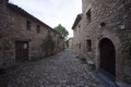 Siurana, Tarragona, Spain, May 1, 2020 - picturesque medieval Narrow street