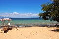 Siuri beach in poso lake Royalty Free Stock Photo